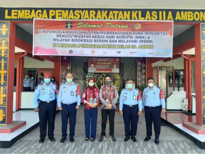 TPN Kemenpan RB Datangi Lapas Kota Ambon.