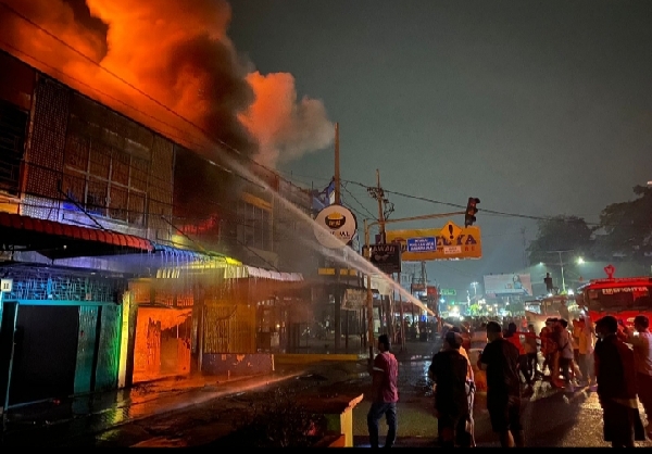 Ruko Pakaian Batik di Jalan Sutomo Binjai Ludes dilalap SijagoMerah